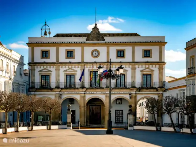 Medina-Sidonia gemeentehuis en Plaza de España